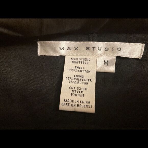 Max Studio Embroidered Black Skirt - Picture 4 of 8